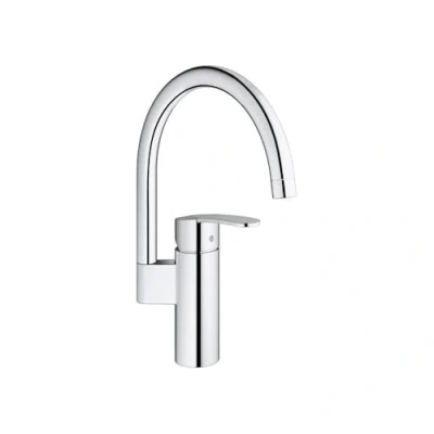 Imagen de GROHE Wave Cosmopolitan, Grifo de cocina (caño alto en C, menor consumo agua), cromo, 32449001