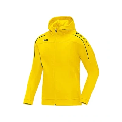 Imagen de JAKO Classico Chaqueta con capucha para hombre, color citro, talla 4XL