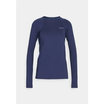 Imagen de Columbia Midweight Stretch Long Sleeve Top, Ropa Interior Camiseta Térmica para Mujer, Nocturnal, Talla S