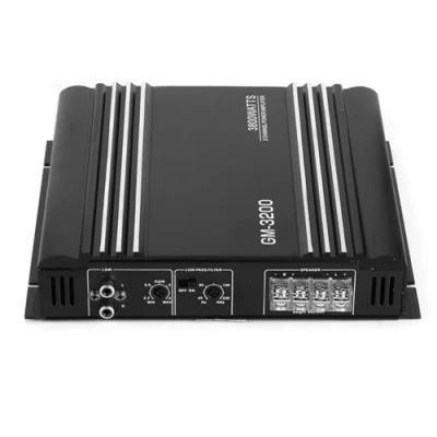 Imagen de EBTOOLS para amplificadores de coche amplificador estéreo 12 V, potencia audio 2 canales 3800 W, alta fidelidad aleación