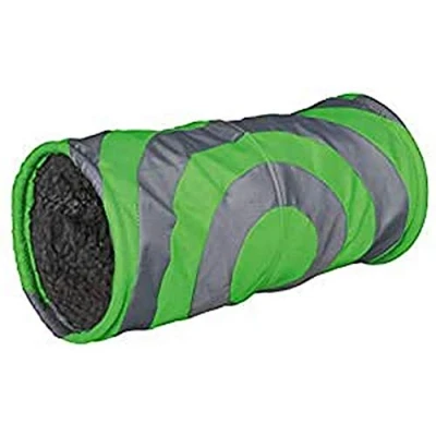 Imagen de Trixie Peluche Cushy Play túnel, 15 x 35 cm), color gris/verde