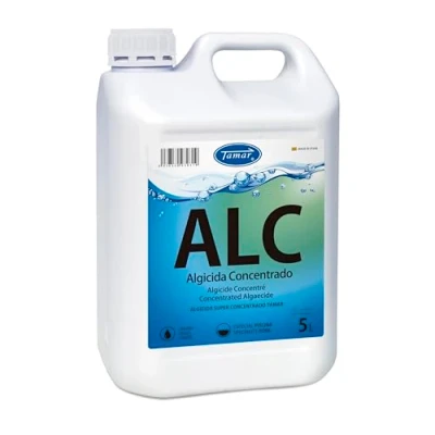 Imagen de Tamar Algicida Super Concentrado, biocida Especial Piscinas, alguicida no espumante, antialgas preventivo, acción rápida, sin Cobre, Mayor concentración 5 litros