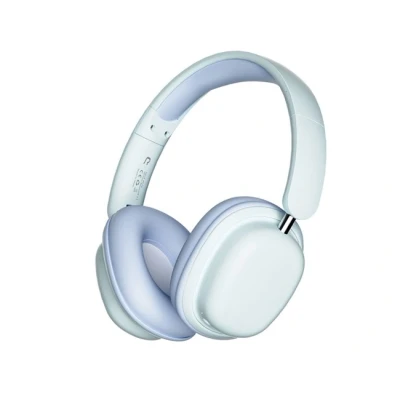 Imagen de Auriculares Bluetooth Klack Sy t1 Plegables Con Micrófono Desmontable Y 20h De Autonomía Azul