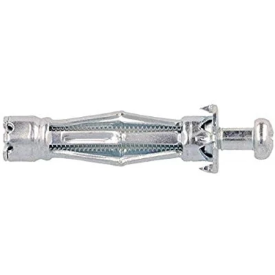 Imagen de Molly M14115 XJ Tacos metálicos de expansión con tornillo M4, gris, set 25 unidades