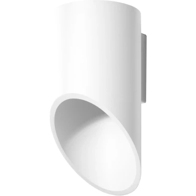 Imagen de SOLLUX lighting Penne 20 Aplique Doble Cara Minimalista para Interiores Bombilla G9 Reemplazable 1 x 40 W 12 LED Fabricado en Aluminio Blanco 10 cm