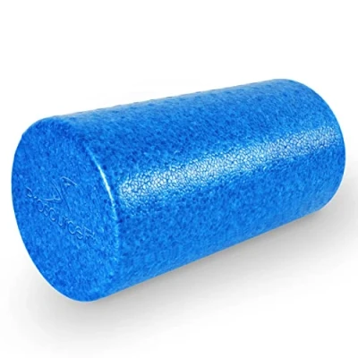 Imagen de ProsourceFit High Density Foam Rollers 12 inches long, Firm Full Body Athletic Massager for Back Stretching, Yoga, Pilates, Post Workout Trigger Point Release, Blue