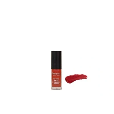 Imagen de Benecos natural beauty 95363 Cosméticos orgánicos lápiz labial líquido mate altamente pigmentado con cera de carnauba sin talco vegano confianza en el óxido