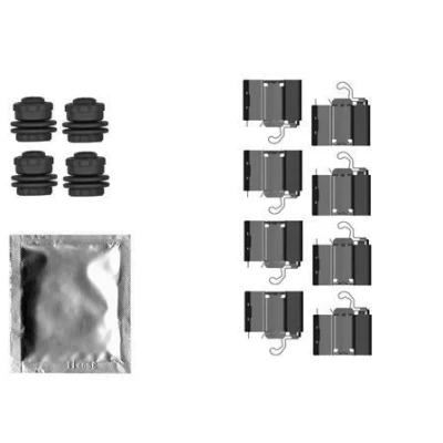 Imagen de TEXTAR 82558300 Kit de accesorios, pastillas frenos VOLKSWAGEN: Golf VIII Hatchback, HONDA: CR V 5