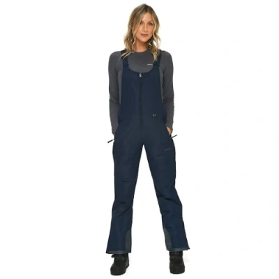 Imagen de ARCTIX Essential Insulated Bib Overalls Baberos de esquí, Mujer, Noche Azul, Small/31 Inseam