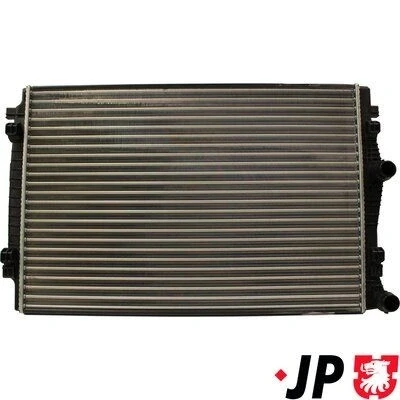 Imagen de JP GROUP 1114208900 Radiador, refrigeración del motor Aluminio 650 432 22 Aletas soldadas VOLKSWAGEN: Golf 7, 7 Variant