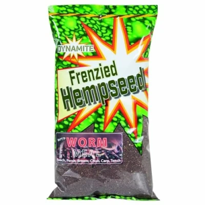 Imagen de Dynamite Baits Frenzied Hemp Groundbait Worm Carnada para pesca