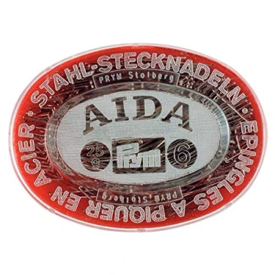Imagen de Prym 24347 Alfileres Aida no.6acero plat.3,5mm/0,60, Acero aleado, Plata, 30 x 0,60 mm, silberfarbig, 25 g, Dos