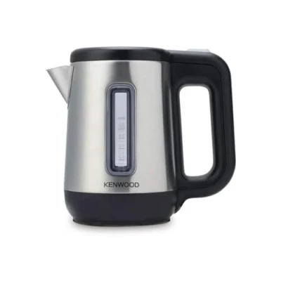 Imagen de Kenwood JKM076 Hervidor de Agua Eléctrico para Viaje, 670 800 W, 0.5 L Capacidad, Apagado Automático, Tapa Seguridad, Negro/Plata