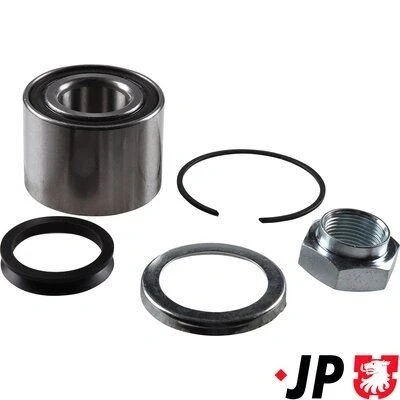 Imagen de JP GROUP 4151302410 Juego de cojinete rueda Eje trasero ambos lados, trasero, derecha 52 PEUGEOT: 206 Hatchback, 106 II Hatchback