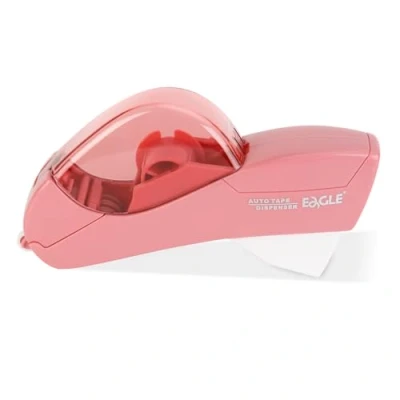 Imagen de Eagle Dispensador automático de cinta y pistola con 1 rollo 12 mm 19 (rosa)
