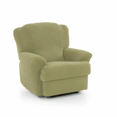 Imagen de SOFASKINS® Funda para Sillon Relax reclinable, súper elástica, Sofa con diseño Exclusivo, Transpirable y Duradera, sofá fácil de Colocar. Medida 70 90Cm. Color Pistacho