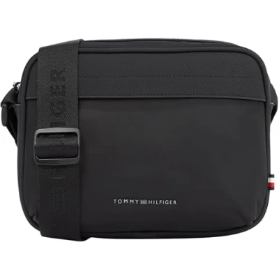 Imagen de Tommy Hilfiger Repreve Camera BAG Bandolera, Hombre, Talla: One Size, Black