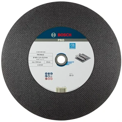 Imagen de Bosch 2 608 600 544 Disco de corte recto Expert for Metal A 36 R BF, 400 mm, 25,40 3,2 mm (pack 1)