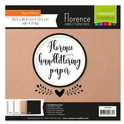 Imagen de Florence Letrero suave Láminas Dibujo x60 assorti 216 g 30,5 x cm