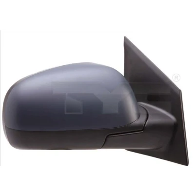 Imagen de Espejo retrovisor Tyc 324 0052 izquierda imprimado Ajuste por cable, convexo