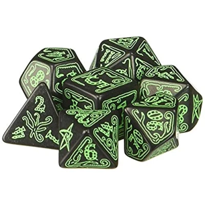 Imagen de Qworkshop &quot;Llamada de Cthulhu, Set 7 Dados
