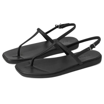Imagen de Crocs Miami Thong Flip, Chanclas Mujer, Black, 35 EU