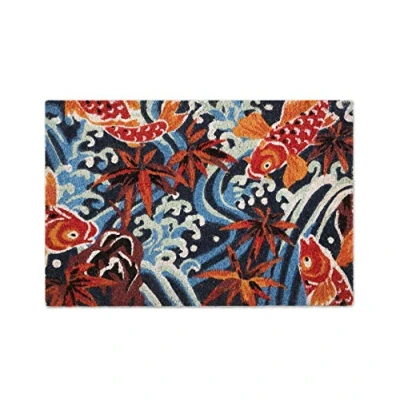 Imagen de Excelsa Kimono Felpudo de Entrada, Fibra Coco Multicolor, 40 x 60 cm