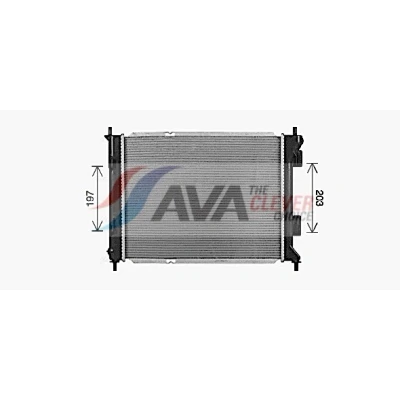 Imagen de PRASCO KA2327 Radiador, refrigeración del motor Aluminio 480 398 23 Con acoplamientos rápidos Aletas unidas mecánicamente HYUNDAI: ix20