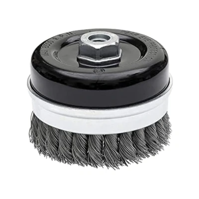 Imagen de DeWalt DT3500 QZ Cepillo de copa alambre trenzado para amoladora, diámetro 65 mm