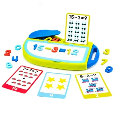 Imagen de Learning Resources Set de Actividades cálculo MathMagnets GO, imanes con números para niños, Juguetes didácticos, Aprender y recursos matemáticas, 3+ años