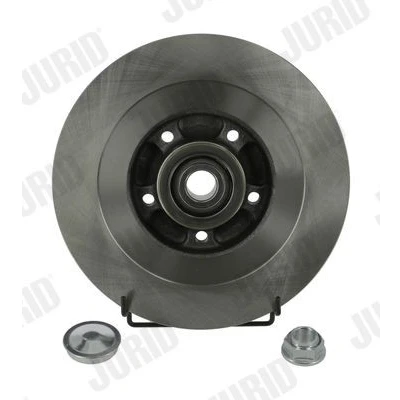 Imagen de JURID 562608J 1 Disco de freno 300 11 5 114,3 macizo aceitado con anillo sensor ABS RENAULT: LAGUNA 3, 3 Grandtour