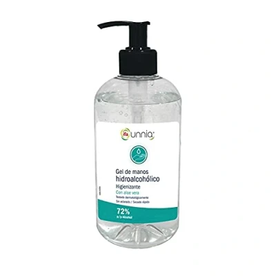 Imagen de Ifa Unnia Gel Hidroalcohólico Manos Aloe Vera Dosificador 500 ml.