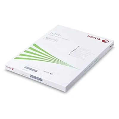 Imagen de Xerox DuraPaper Label Etiquetas adhesivas para uso en exteriores, 1 etiqueta por hoja A4 Caja de 50 hojas
