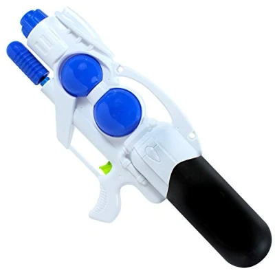 Imagen de BLUE SKY Pistola de Agua Juego al Aire Libre 044120 Blanco Plástico 66 cm Juguete Infantil Playa Piscina A Partir 6 años