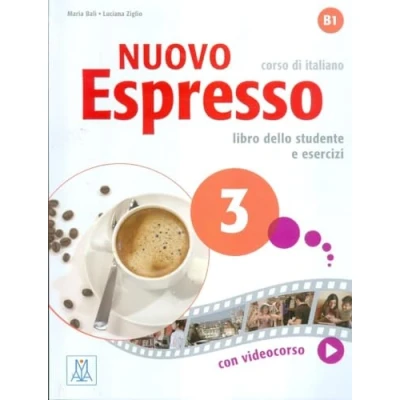 Imagen de Nuovo espresso. Corso di Italiano. Libro dello studente e esercizi: + audio video online: Vol. 3 (SIN COLECCION)
