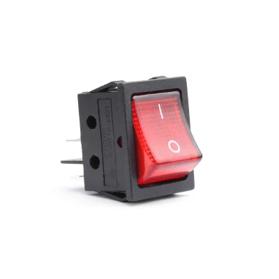 Imagen de AMiO 02462 Interruptor 4 on/off Rojo