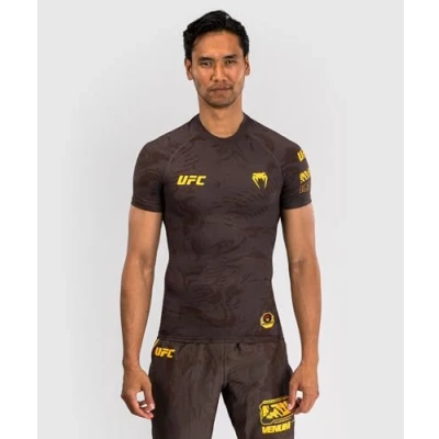 Imagen de Venum UFC Fight WEEK 4.0 MENS Rashguards Camiseta deportiva, Hombre, Talla: XXL, Blue