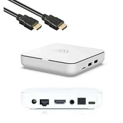 Imagen de Homatics Box R Android TV Ultra 4K HD Reproductor Multimedia (Chromecast, Google, Netflix, Disney+, Prime Video, Google Play Store, UHD, HDR, 5 GHz WiFi Dual Banda, Bluetooth 5.0, Mando a