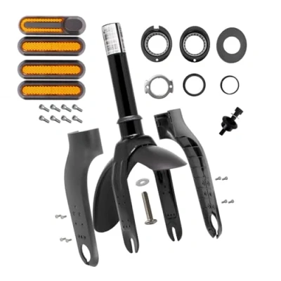 Imagen de M365Lyon Horquilla delantera para patinete Xiaomi M365, M365 Pro, Pro2, Essential y 1S (tenedor + accesorios Negro)