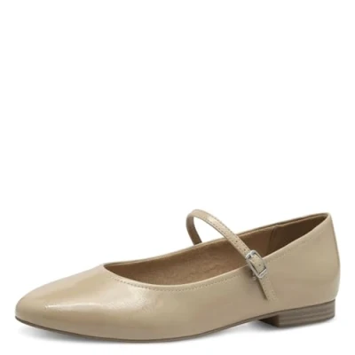 Imagen de Tamaris 1 22122 42, Bailarina Mujer, Patente Beige, 40 EU