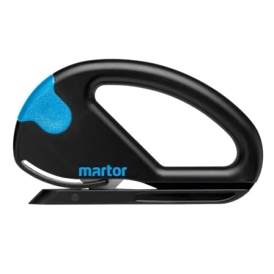 Imagen de Martor 43037.00 Secumax Snitty Cuchillo de seguridad con hoja oculta, estándar, negro