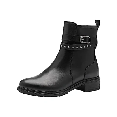 Imagen de Tamaris Mujer 1 25052 41, Botas Cortas al Tobillo, Negro, 36 EU