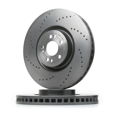 Imagen de BREMBO 09.D982.21 Disco de freno 375 36 5 ventilación interna revestido altamente carbonizado con tornillos