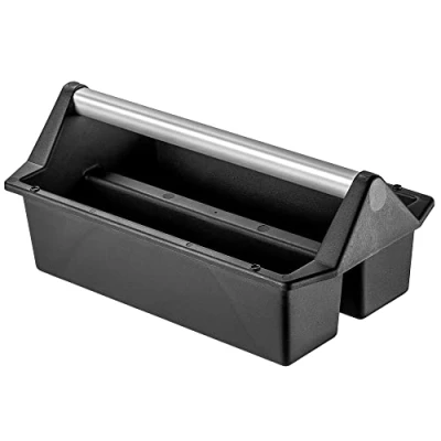 Imagen de KADAX Caja de herramientas plástico en 2 tamaños, multiusos, para herramientas, con asa, bandeja portaherramientas (40 x 22 cm)