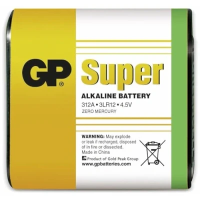Imagen de GP Batteries ESTUPENDO 4,5 V alcalinas Especialidades Plana Batería