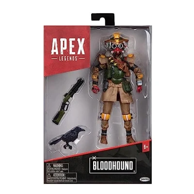 Imagen de Apex Legends Figura Coleccionable Bloodhound de 15 cm El Juguete Tiene más 25 Puntos Articulación y 1 Soporte para Armas Incluye Preciosos Detallados Accesorios