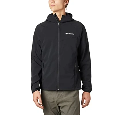 Imagen de Columbia Hombre Chaqueta con capucha Softshell, Black 010, 32