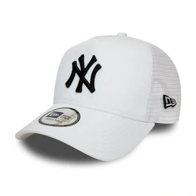 Imagen de New Era York Yankees MLB Cap Kappe Baseball Trucker Verstellbar Weiss One Size