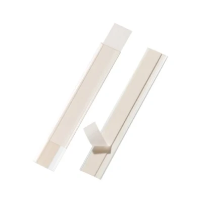 Imagen de Durable 804519 Portaetiquetas autoadhesivo Scanfix incl. etiquetas, 200 x 30 mm, transparente, bolsa de 5 piezas