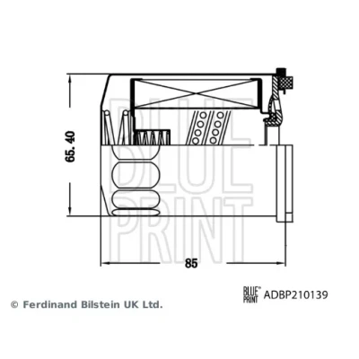 Imagen de BLUE PRINT ADBP210139 Filtro Caja de Cambios Automatica TESLA: Model Y